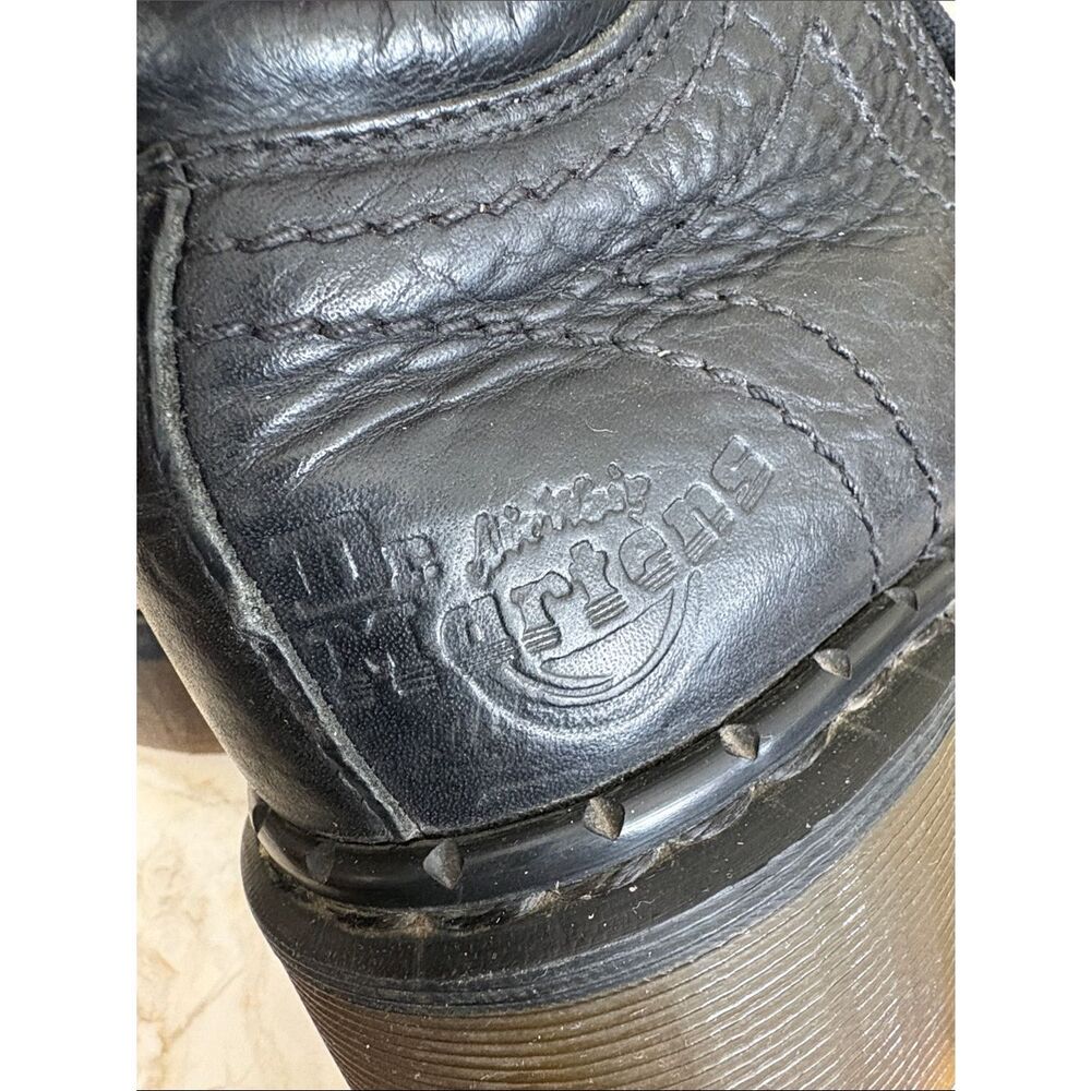 Dr. Martens Vintage 8316 Goth Punk Platform Leather Boots Made in England Rare - Picture 10 of 15